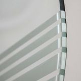ROTH PROJECT LINE SCREEN 75cm vaňová zástena otváracia, profil biely, sklo potlač, 4000222
