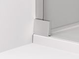 SANSWISS CADURA CA2C 100cm dvere do niky alebo do kombinácie / sprchový kút rohový, profil chróm