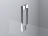 SANSWISS PUR PUE1 ATYP výška 230 - 250cm, 40 - 100cm pravé sprchové dvere do kombinácie / kút rohový, chróm