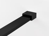 SANSWISS WALK-IN EASY BLACK STR4P 20 80cm pevná sprchová stena samostatná alebo do kombinácie, profil čierny, sklo parsol šedé, STR4P0800620