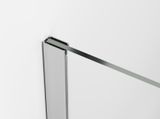 SANSWISS WALK-IN EASY STR4P 160cm pevná sprchová stena samostatná alebo do kombinácie, profil chróm, sklo číre, STR4P1605007