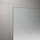 SANSWISS CADURA BLACK CA13 90cm ľavé dvere do niky alebo do kombinácie / sprchový kút rohový, profil čierny