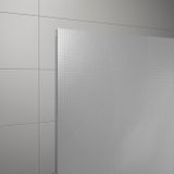 SANSWISS CADURA CAW2 140cm ľavý walk-in sprchový kút / sprchová stena samostatná s posuvným dielom, profil chróm