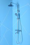 SAPHO KIMURA sprchový / vaňový stĺp teleskopický s termostatickou nástennou batériou, chróm, KU500