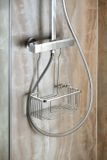 SAPHO SMART drôtená polička závesná na batériu do sprchy, chróm, 37008