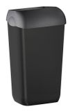 SAPHO COLORED 23L odpadkový kôš, plast, čierny matný, A74201NE