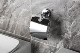 SAPHO X-ROUND držiak toaletného papiera s krytom, chróm, XR702
