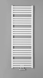 SAPHO NEVEL 55,5 x 158,3cm 690W kúpeľňový radiátor rovný, stredové pripojenie, biela, NVX616
