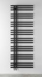 SAPHO SOPHINA 60 x 164,7cm 833W kúpeľňový radiátor, stredové pripojenie, čierna matná, IR704