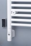 SAPHO 900W elektrická vykurovacia tyč s termostatom a s diaľkovým ovládaním, biela, HVO-900