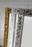 SAPHO SCULE 70 x 100cm zrkadlo vo vyrezávanom ráme, drevo masív, biela antique, IN171