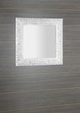 SAPHO ZEEGRAS 90 x 90cm zrkadlo vo vyrezávanom ráme, drevo masív, biela antique, IN395