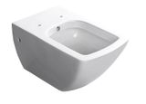 SAPHO PURITY 55,5cm WC závesné, s bidetovou sprškou, biele, 10PL02007-DL