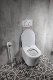 SAPHO PACO 53cm WC závesné RIMLESS, biele, PZ1012WR