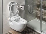SAPHO CLEAN STAR WC sedadlo s integrovaným bidetom, D tvar, soft close, LB402