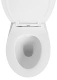 SAPHO ADELE WC sedadlo soft close, duroplast, biele, 1703-356
