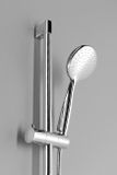 SAPHO WANDA sprchová súprava s mydelničkou a posuvným držiakom na tyči 79cm, s poličkou, chróm, 1202-27