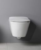 SAPHO AVVA 53cm RIMLESS WC závesné, biele, 100314