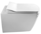 SAPHO GLANC 51,3cm RIMLESS WC závesné, biele, GC321