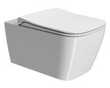 SAPHO NUBES WC sedadlo SLIM, soft close, duroplast, biele, MS96C11