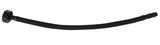 SAPHO M10 x F3/8&quot; flexibilná nerezová hadica, dĺžka 35cm, čierna, 33416