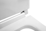 SAPHO PURITY WC sedadlo SLIM, soft close, duroplast, biele, 40S80200I
