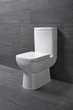 SAPHO TYANA WC sedadlo soft close, duroplast, biele, EVKK7215