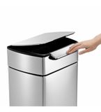 SIMPLEHUMAN 30L odpadkový kôš s dotykovým otváraním Touch-bar, nerez mat, CW2015