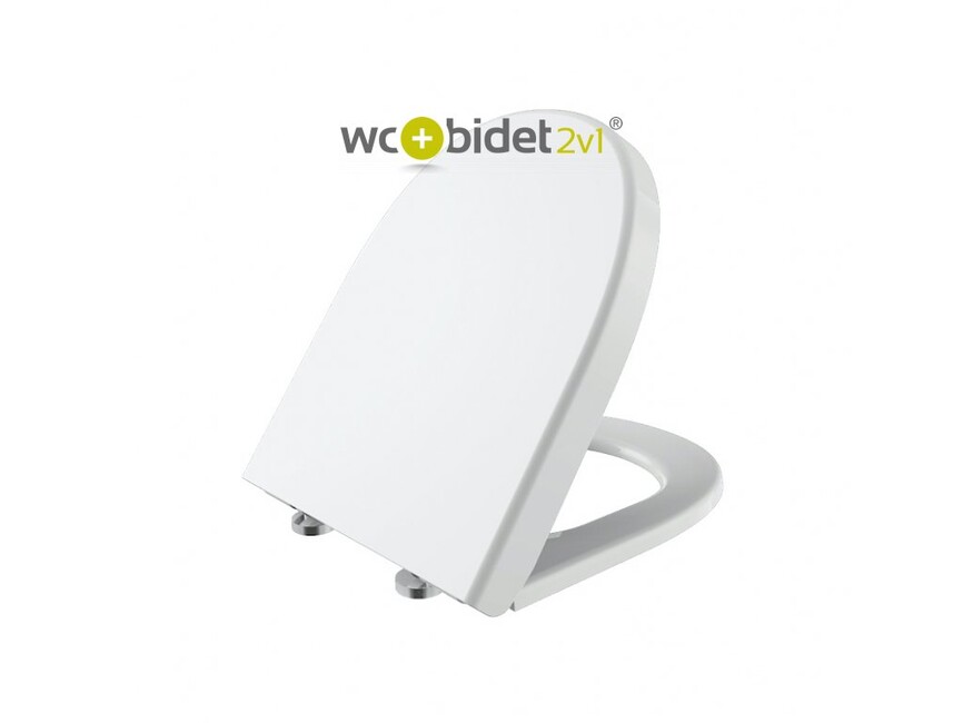 ALEA MAR WC sedadlo, soft close, duroplast, biele, KC1703.01