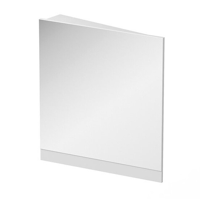 RAVAK 10° 65 x 15 x 75cm ľavé zrkadlo rohové kúpeľňové, biele, X000001076