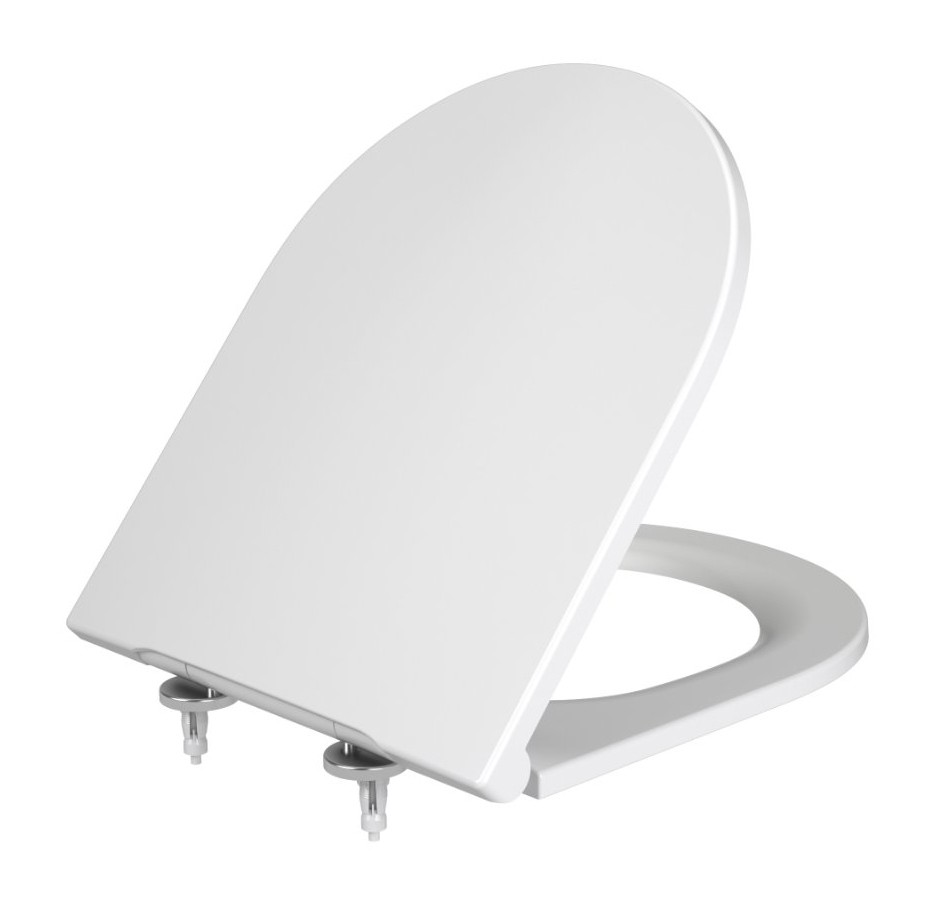 RAVAK UNI CHROME OPTIMA RIMOFF WC sedadlo slim, soft close, biele, X01683