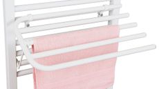 AQUALINE 50cm sušiak uterákov sklopný na vypuklé vykurovacie telesá, biely, 25-03-SV450