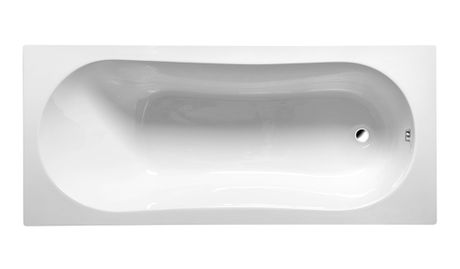 AQUALINE JIZERA 160 x 70cm vaňa klasická obdĺžniková, akrylátová, G1670