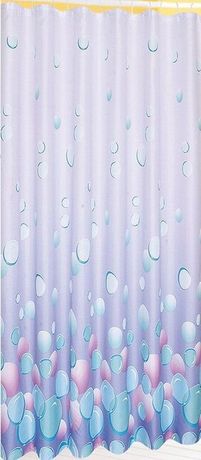 AQUALINE PE 180 x 180cm záves sprchový textilný, fialový, 1096