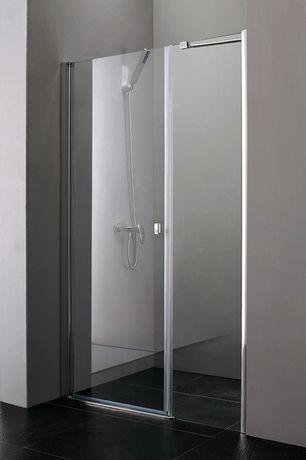 AQUATEK GLASS B7 100cm dvere do niky, profil chróm, sklo číre, GLASSB7CH10062