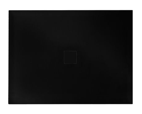 BESCO NOX ULTRASLIM BLACK 100 x 80cm sprchová vanička obdĺžniková, liaty mramor, čierna, BMN100-80-CC