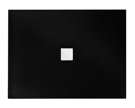 BESCO NOX ULTRASLIM BLACK 100 x 80cm sprchová vanička obdĺžniková, liaty mramor, čierna, BMN100-80-CB