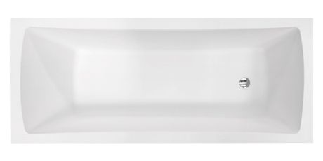 BESCO OPTIMA 140 x 70cm vaňa klasická obdĺžniková, akrylátová, biela lesklá, #WAO-140-PK