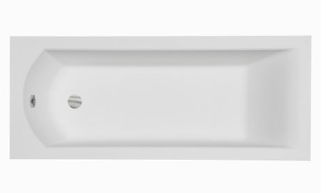 BESCO SHEA SLIM 180 x 80cm vaňa klasická obdĺžniková s nízkym okrajom, akrylátová, biela lesklá, #WAS-180-SL