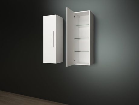 CERAMICA LATINA ZEN N 32 x 30 x 102cm ľavá skrinka kúpeľňnová nízka závesná, biela
