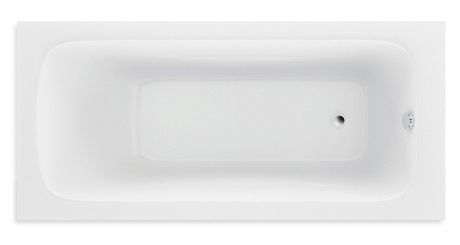 H2O DANUTA 160 x 70cm vaňa obdĺžniková klasická, akrylátová, biela