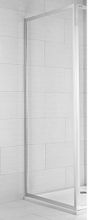 JIKA CUBITO PURE 100cm pevná bočná stena do kombinácie, profil striebro