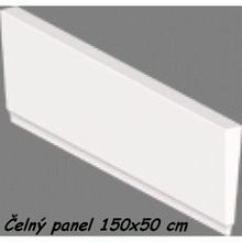 JIKA LYRA PLUS 150 x 50cm čelný panel, akrylát, biela, H2968300000001
