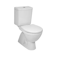 JIKA LYRA PLUS 63cm WC kombi kompletné, spodný odpad, bočné napúšťanie, keramické, biele, H8263870002413