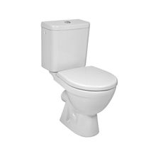 JIKA LYRA PLUS 63cm WC kombi kompletné, zadný odpad, bočné napúšťanie, keramické, biele, H8263860002413