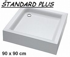 KOLO ŠTANDARD PLUS 90 x 90 cm štvorcová akrylátová vanička
