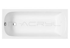 M-ACRYL MIRA 120 x 70cm vaňa klasická obdĺžniková, akrylátová
