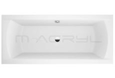 M-ACRYL NOÉ 180 x 80cm vaňa obdĺžniková hranatá, akrylátová