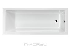 M-ACRYL SANDRA 150 x 70cm vaňa klasická obdĺžniková, akrylátová