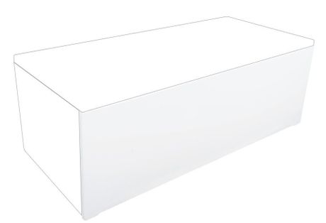 M-ACRYL TYP A 160 x 50cm čelný panel pre obdĺžnikové vane, akrylát
